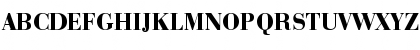 Download Bauer Bodoni D Bold Font Uppercase Preview