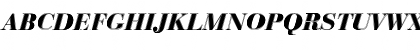 Download Bauer Bodoni D In1 Regular Font Uppercase Preview