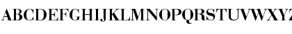 Download Bauer Bodoni D Demi Bold Font Uppercase Preview