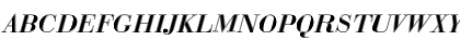 Download Bauer Bodoni D In1 Regular Font Uppercase Preview