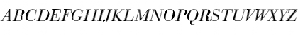 Download Bauer Bodoni D In1 Regular Font Uppercase Preview