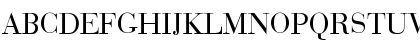 Download Bauer Bodoni DC D Regular Font Uppercase Preview