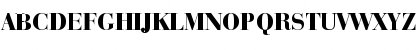 Download Bauer Bodoni Black Font Uppercase Preview