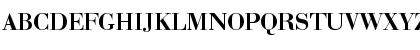 Download BauerBodoniEF Medium Font Uppercase Preview