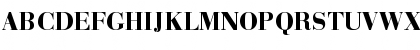 Download Bauer Bodoni Std 2 Black Font Uppercase Preview