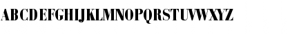 Download Bauer Bodoni Std 2 Black Condensed Font Uppercase Preview