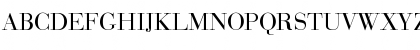 Download Bauer Bodoni SC D Regular Font Uppercase Preview