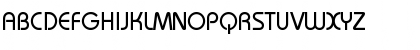 Download Bauhaus Regular Font Uppercase Preview
