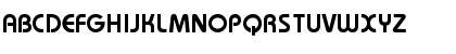 Download BauhausEF-Demibold Regular Font Uppercase Preview