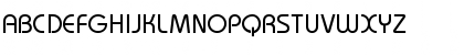 Download BauhausEF-Medium Regular Font Uppercase Preview