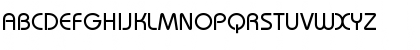 Download ITC Bauhaus Medium Font Uppercase Preview