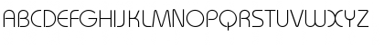 Download Bauhaus Light Font Uppercase Preview