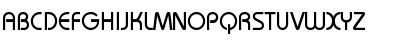 Download Bauhaus LT Regular Font Uppercase Preview
