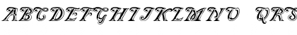 Download BraeburnScriptFacetsSSK Regular Font Uppercase Preview