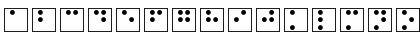 Download Braille Becker Normal Font Uppercase Preview