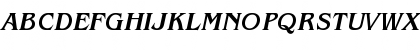 Download ITC Benguiat Medium Italic Font Uppercase Preview