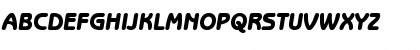 Download BenguiatGothicEF-HeavyItalic Regular Font Uppercase Preview