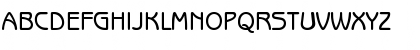 Download Benguiat Gothic Expert BQ Regular Font Uppercase Preview