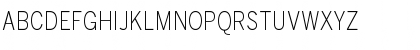 Download BentonSans Cond Light Regular Font Uppercase Preview