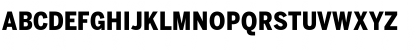 Download BentonSans Condensed Black Font Uppercase Preview