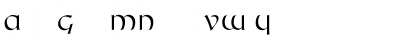 Download Beowulf Regular Font Uppercase Preview