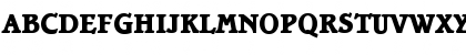 Download BramlTEEExtBol Regular Font Uppercase Preview