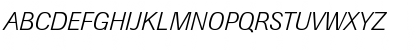 Download Berthold Imago BQ Regular Font Uppercase Preview