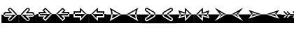 Download Bix Bats LT Std Arrow Font Uppercase Preview
