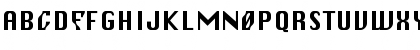 Download BlagovestSevenC Regular Font Uppercase Preview