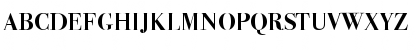 Download Bodoni72C Bold Font Uppercase Preview