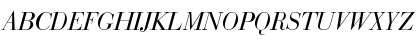Download Bodoni Bauer BQ Regular Font Uppercase Preview