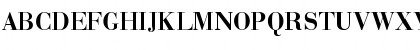 Download Bodoni Bauer BQ Regular Font Uppercase Preview
