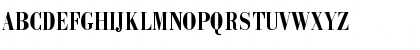 Download Bodoni Bauer BQ Regular Font Uppercase Preview