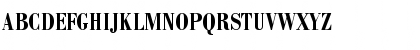 Download Bodoni BE Medium Condensed Font Uppercase Preview