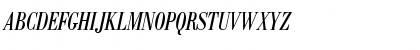 Download Bodoni Berthold Condensed BQ Regular Font Uppercase Preview