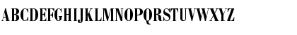 Download Bodoni Berthold Condensed BQ Regular Font Uppercase Preview