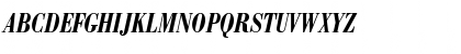 Download Bodoni Berthold Condensed BQ Regular Font Uppercase Preview