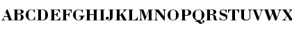 Download BodoniC Regular Font Uppercase Preview
