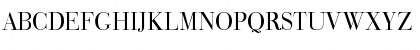Download BodoniClassic Roman Font Uppercase Preview