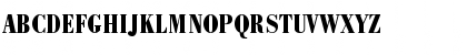 Download BodoniEF BoldCond Font Uppercase Preview