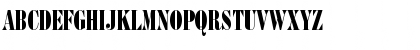 Download BodoniFB BoldCompressed Font Uppercase Preview