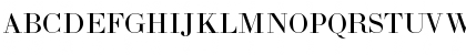 Download BodoniH Regular Font Uppercase Preview