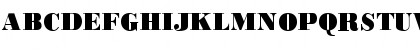 Download BodoniNo1EF Black Font Uppercase Preview