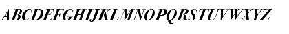 Download BodoniSeventytwoEF BoldIta Font Uppercase Preview