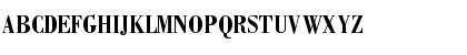 Download Bodoni Std Bold Condensed Font Uppercase Preview