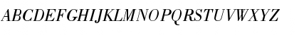 Download Bodoni Std Book Italic Font Uppercase Preview
