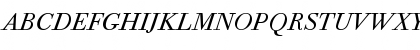 Download Bodoni Twelve ITC Std Book Ita Font Uppercase Preview