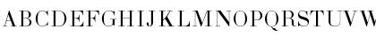 Download BodoniZH-SC Regular Font Uppercase Preview