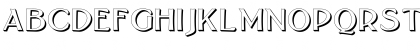 Download Bolton Sans Embossed Regular Font Uppercase Preview