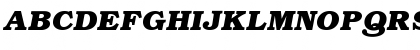Download Bookman BoldItalic Font Uppercase Preview